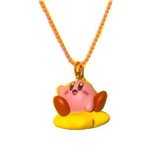 原创自制星之卡比土酷任天堂姚琛同款可爱卡通项链钥匙扣挂件原宿