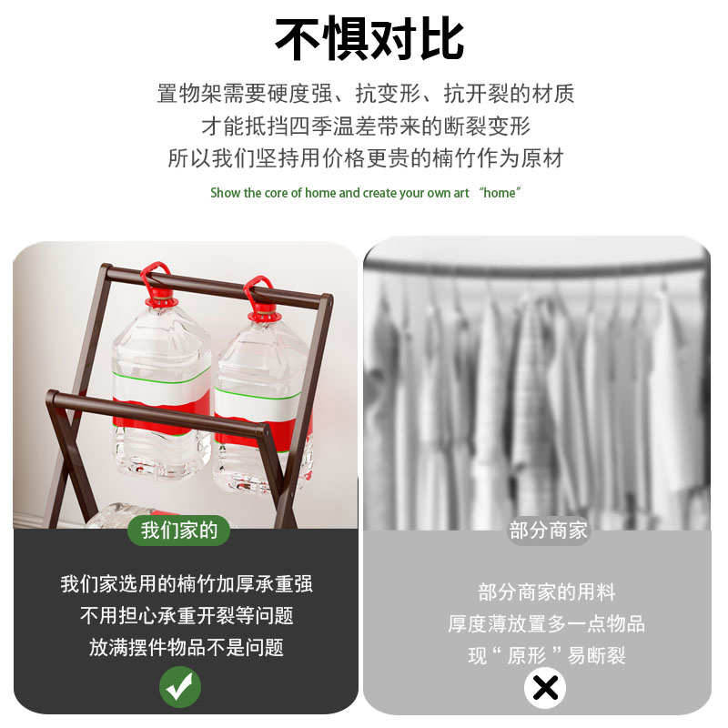 儿童挂衣架家用室内婴儿折叠晾衣架现代简约省空间落地衣服置物架