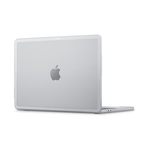 tech21笔记本壳适用于苹果MacBook Air透明保护壳MacBook Pro透明防摔黑色EvoShell硬壳
