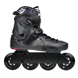会轮滑的洋洋洋巫师滑行轮滑鞋X5F/X5T/X5D成人平花男女花式刷街