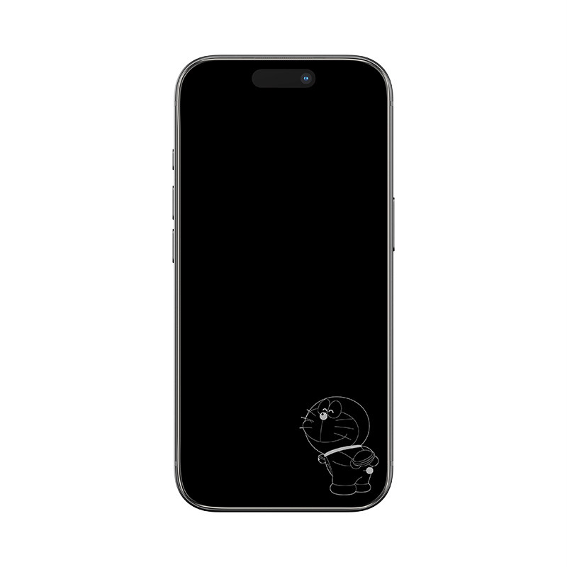 【超清息影膜】哆啦A梦息影膜适用苹果18钢化膜iPhone18promax手机膜17pro全屏防摔16pm保护新款ip抗指纹贴膜