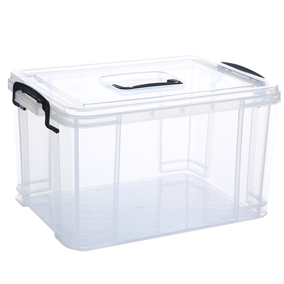 禧天龙整理收纳箱子透明