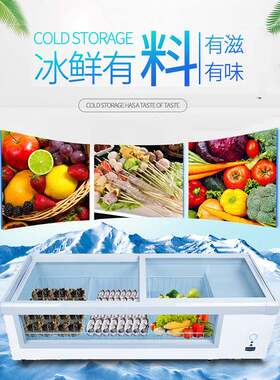 穗凌 WG4-219DS 台式冷柜冰柜海鲜柜 烧烤配菜点菜柜柜冷藏展示柜