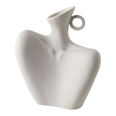 人体锁骨陶瓷花瓶高级感小众