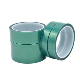 绿色高温性好胶带 PET线路板烤漆保护 喷涂 电焊接 耐热胶带 耐高温性能好电子元件高温遮蔽单面胶带