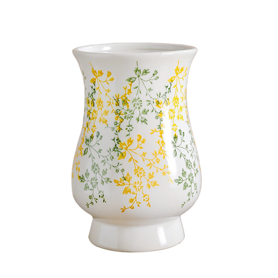 陶瓷花盆中式简约复古文心花专用