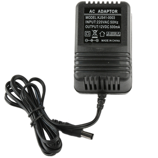 包邮12v500mA电源AC-DC ADAPTOR 12v500mA内正外负线性直流变压器