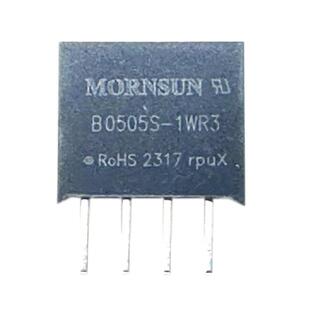 B0505S-1WR3金升阳DC-DC电源模块5V转5V200mA 1W全新原装现货直拍