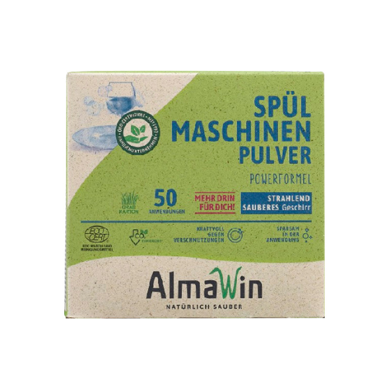 Almawin德国进口洗碗粉洗碗块洗碗机专用洗涤剂1250g通用型清洗剂