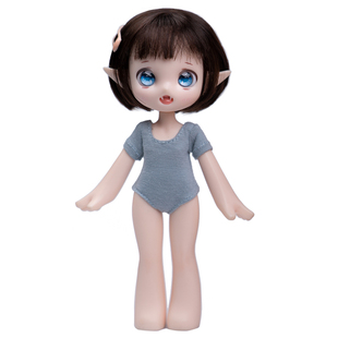 Piccodo现货 原创正版素体C10 可动人偶人台 bjd娃娃12分身体摆件