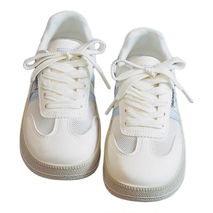 人本网面厚底小白鞋女2026春夏新款韩版透气镂空休闲板鞋学生网鞋