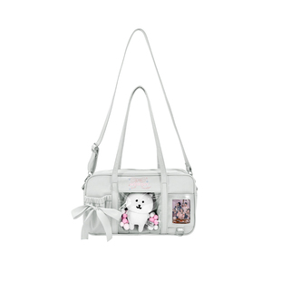 winkouv演唱会外出小痛包追星制服斜挎小食量日常款10cm娃包黑色