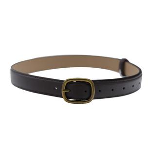 复古皮带女士新款潮ins风年轻人简约牛仔裤带韩版腰带男百搭棕色