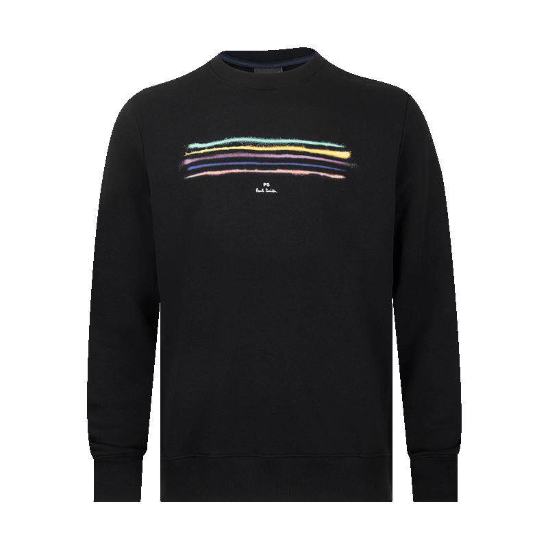 PaulSmith全棉圆领套头卫衣男