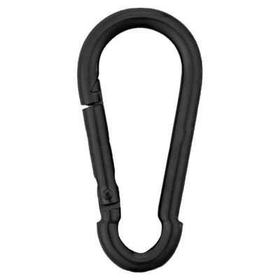 纯黑色电泳弹簧扣小号保险扣