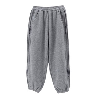 裤子男童运动裤2025秋冬季新款中大儿童男孩卫裤休闲束脚长裤秋季