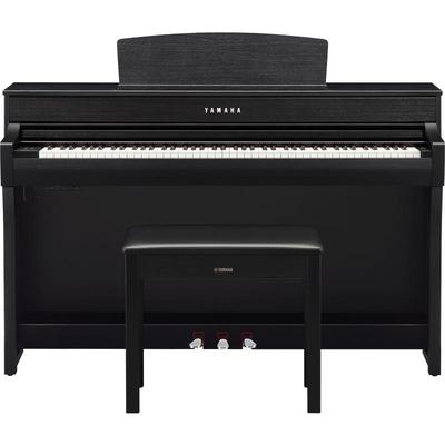 雅马哈电钢琴88键重锤CLP845/875/885/745/775立式电子钢琴初学者