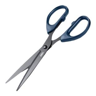 得力剪刀家用安全剪刀手工剪纸拆快递厨房剪子办公剪刀小剪刀剪子便携剪刀拆快递大号美工剪不锈钢黑刃窗花