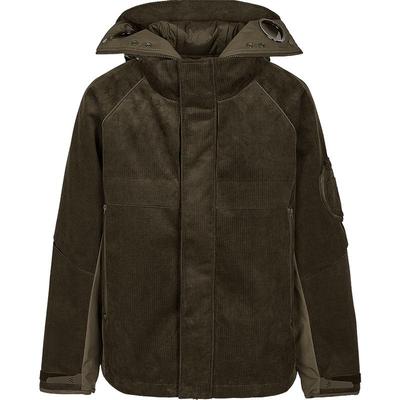 速写男装2025冬连帽短款羽绒服