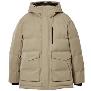 【防泼水蓄热内里】杰克琼斯男装冬季机能冰壳羽绒服连帽保暖外套