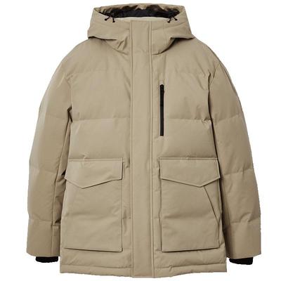 【防泼水蓄热内里】杰克琼斯男装冬季机能冰壳羽绒服连帽保暖外套