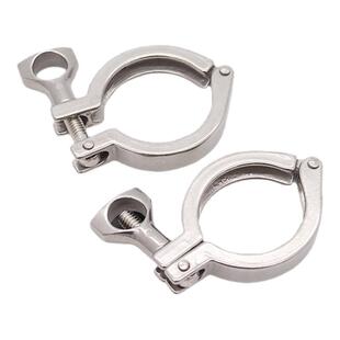 304不锈钢卫生级卡箍 快装接头管夹 含垫片卡盘抱箍快装接头