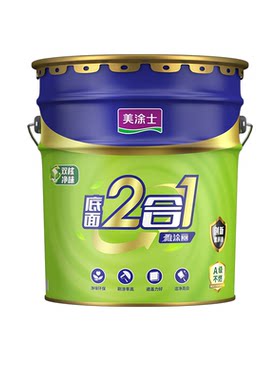 美涂士免底漆底面二合一乳胶漆