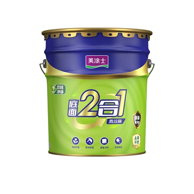 美涂士免底漆底面二合一乳胶漆