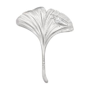 中国白银臻汇银纯银叶子足银999泡茶煮水熟银茶宠银条教师节礼物