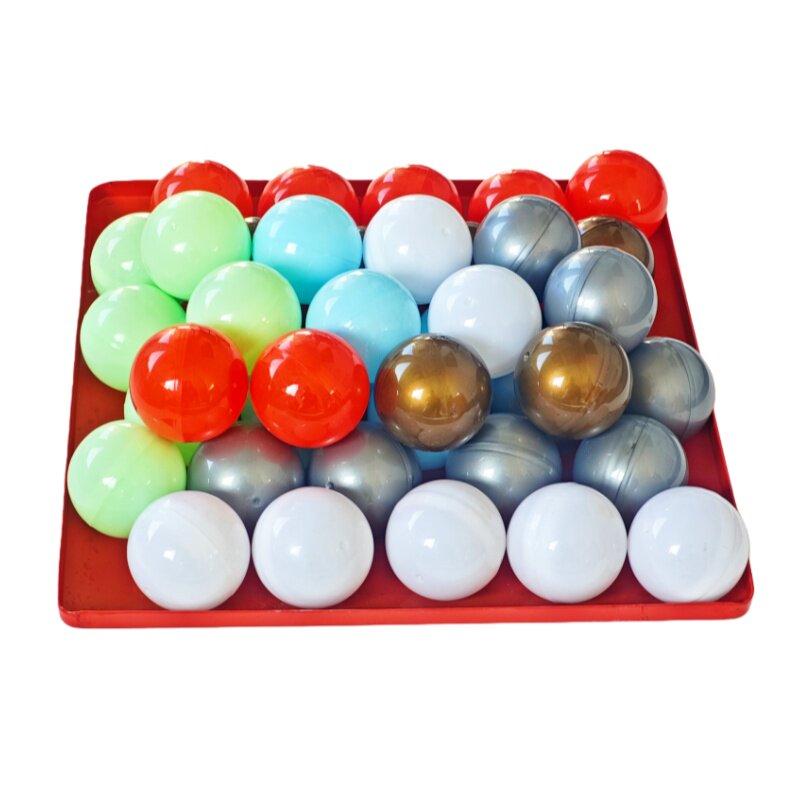 32空壳扭蛋球32MM彩色开口球