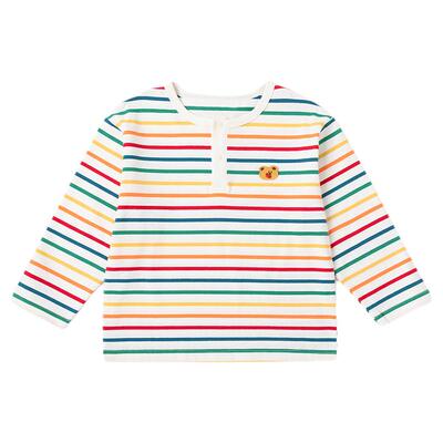 dudujia男童T恤纯棉女童上衣百搭