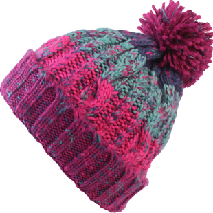 出口单秋冬季女士时尚保暖帽子女针织毛线帽男女加绒加厚滑雪帽冬