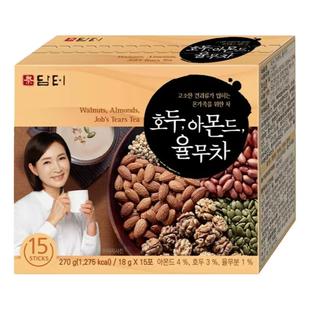 韩国丹特八宝茶270g 五谷八宝杂粮奶茶速食粥15袋 进口薏米营养粉