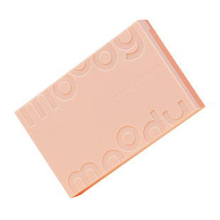 moody隐形眼镜盒简约便携美瞳盒多色伴侣盒双联盒高级感收纳盒女