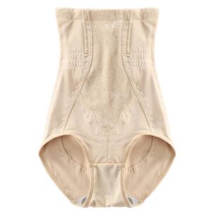 收腹裤强力收小肚子提臀女束腰大码内裤产后收腰塑形收复紧身薄款