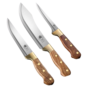 德系剔骨刀手工锻打分割肉小刀商用屠夫宰牛宰羊杀猪专用锋利刀具