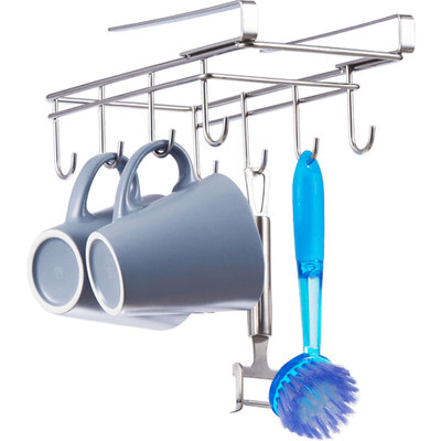 sdr双排免打孔汤勺架不锈钢挂钩