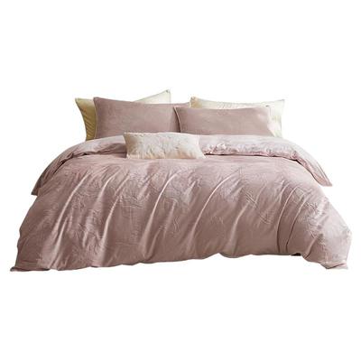 罗莱新品慕斯绒四件套加厚保暖