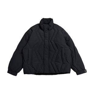 梅一天立体压花菱形立领羽绒服男25冬季新款休闲百搭保暖防寒外套