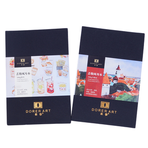 丢勒手风琴本口袋本水彩本手帐本棉浆细纹明信片写生本水彩纸300g