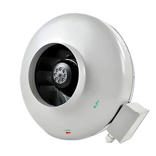 绿岛风管道抽风机强力厨房排烟换气扇离心增压风机工业送排风机