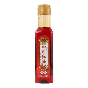 正宗四川红油辣椒油220ml/瓶家用香辣不辣麻辣味火锅凉拌菜调味油