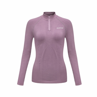 SURPINE松野湃美丽奴羊毛滑雪速干衣翼动系列1.5L保暖内衣排汗女