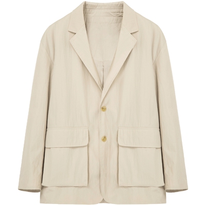 JDV平驳领宽松休闲西装外套