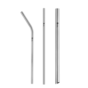 纯钛吸管非一次性便携钛合金奶茶吸管环保金属非不锈钢粗饮料吸管