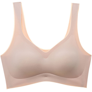 睡眠无痕内衣女无钢圈夏季薄款文胸小胸聚拢美背心式运动内衣胸罩