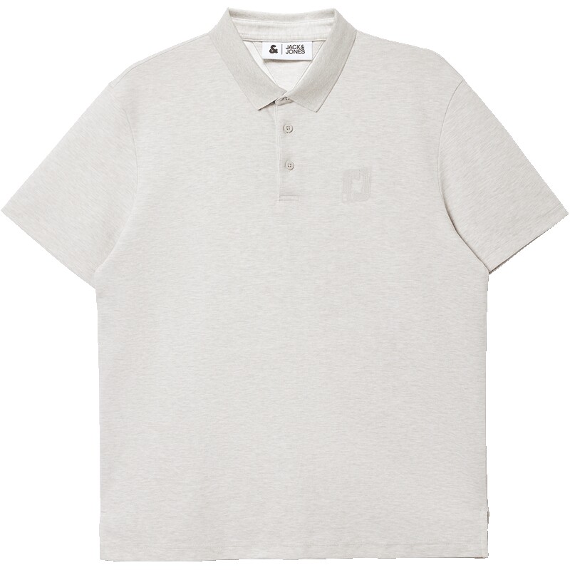 杰克琼斯夏季凉感POLO衫刺绣