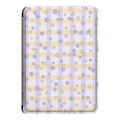 电子书适用汉王clear6pro阅读器plus定制6寸格纹星星电纸书clear7简约ins风保护套Turbo磁吸N10mini7.8寸壳潮