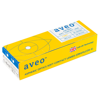 【远视专用】AVEO进口远视隐形眼镜日抛30片老花MPC保湿水润定制