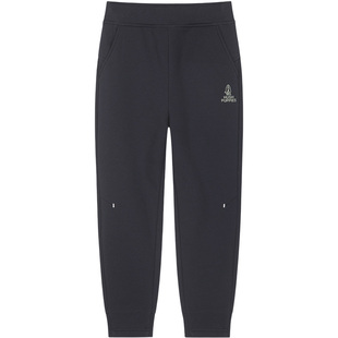 暇步士童装男童一体绒长裤秋冬新款大童保暖弹力裤子儿童加绒卫裤